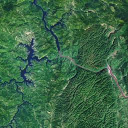 广西凤山县卫星地形图图片