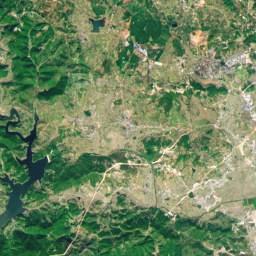 曲靖市高清卫星地图图片