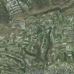 甘肃省渭源县卫星地图图片